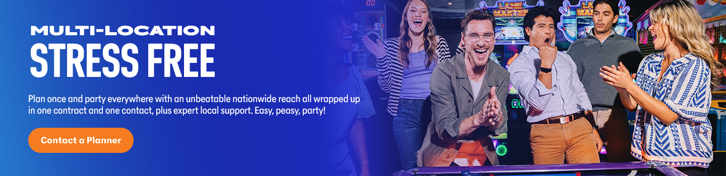 Multi-Location Parties. Contact a Planner Now